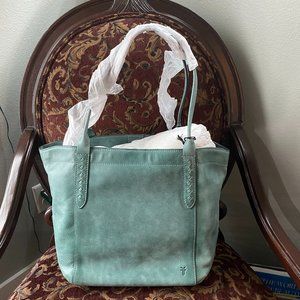 Frye reed leather tote on sale